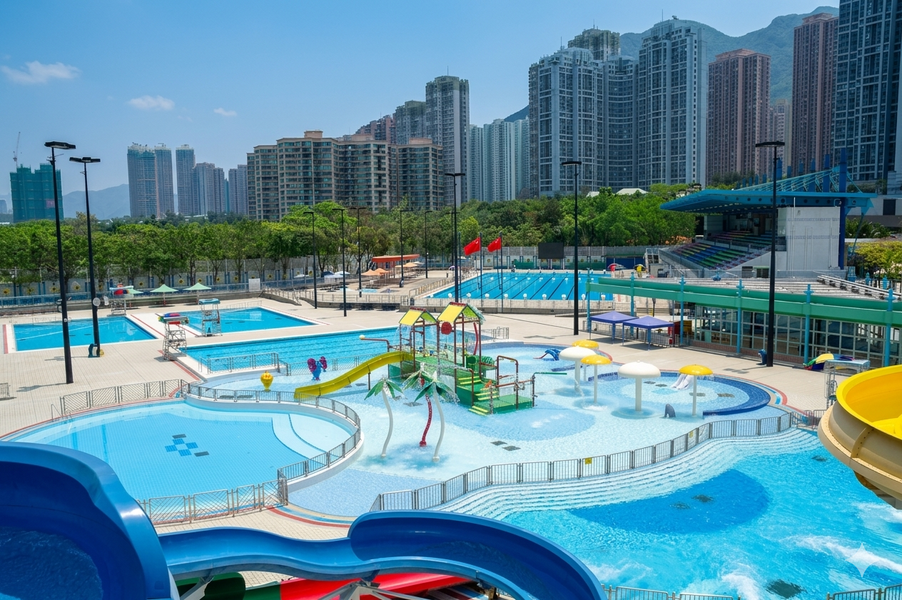 馬鞍山游泳池 | Ma On Shan Swimming Pool – 頂尖水上運動與家庭娛樂中